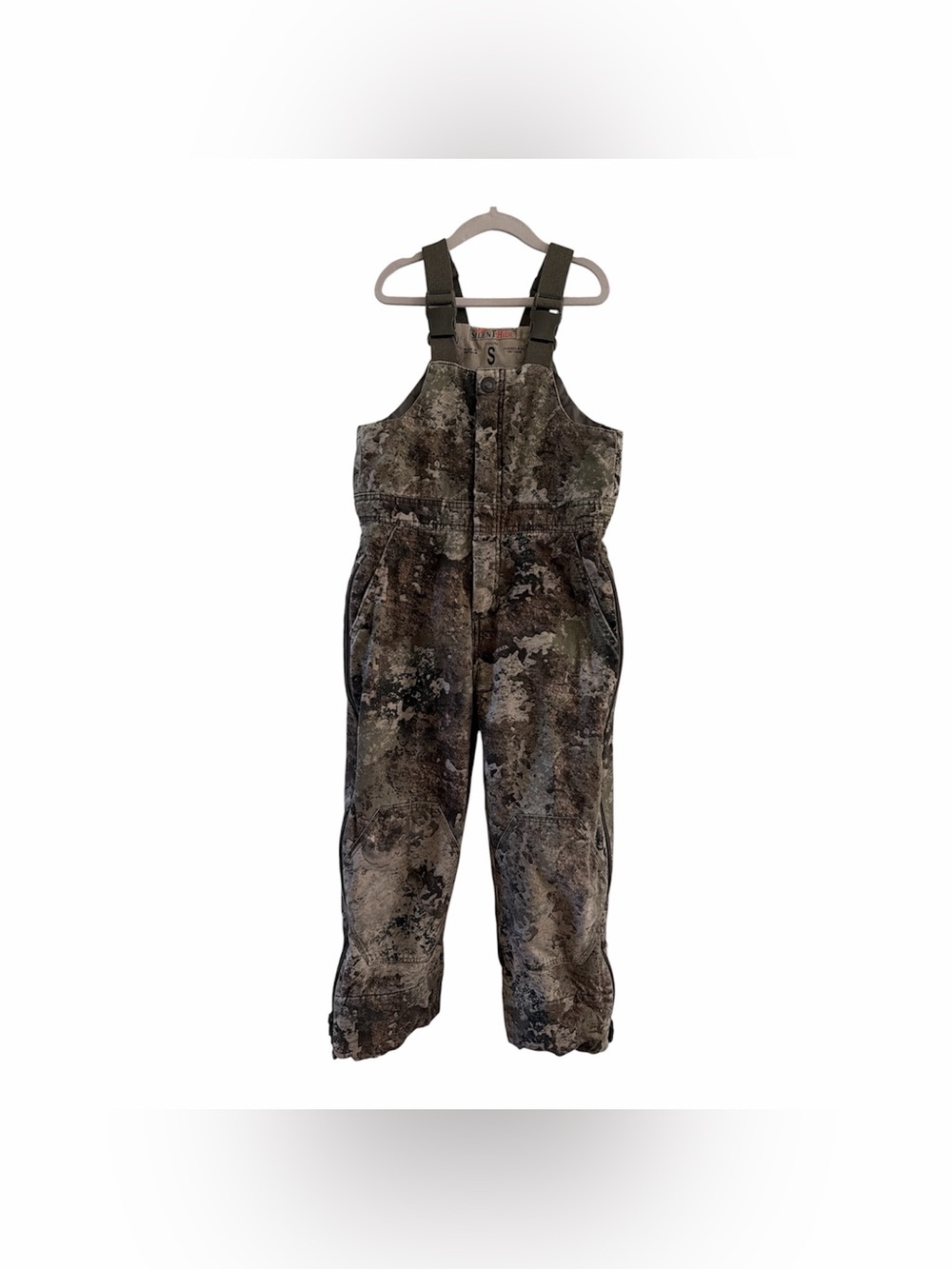**RED HEAD** ‘Silent Hide’ Insulated Hunting Bib True Timber Strata Camo (S)